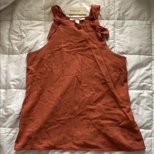 francesca’s rust tank top